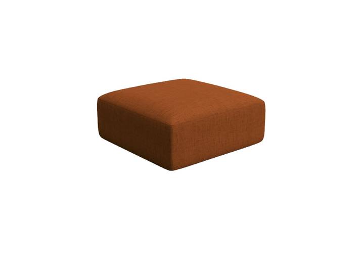 Design Sitzpouf „Campi“ Strukturstoff Brick chosen by Bloomingloft