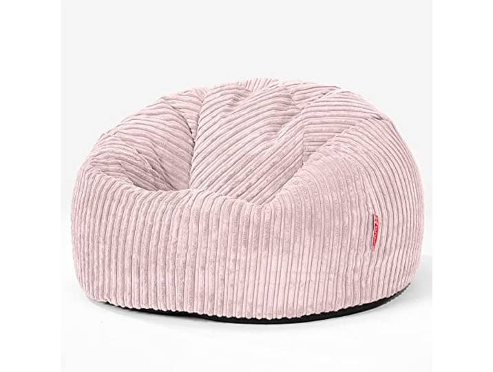 Lounge Pug - Cord- Klassischer Sitzsack Sessel - Rosa