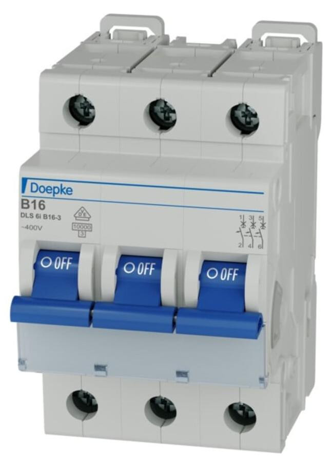 Doepke Automat B 16A DLS 6I B16-3 10kA 3-polig