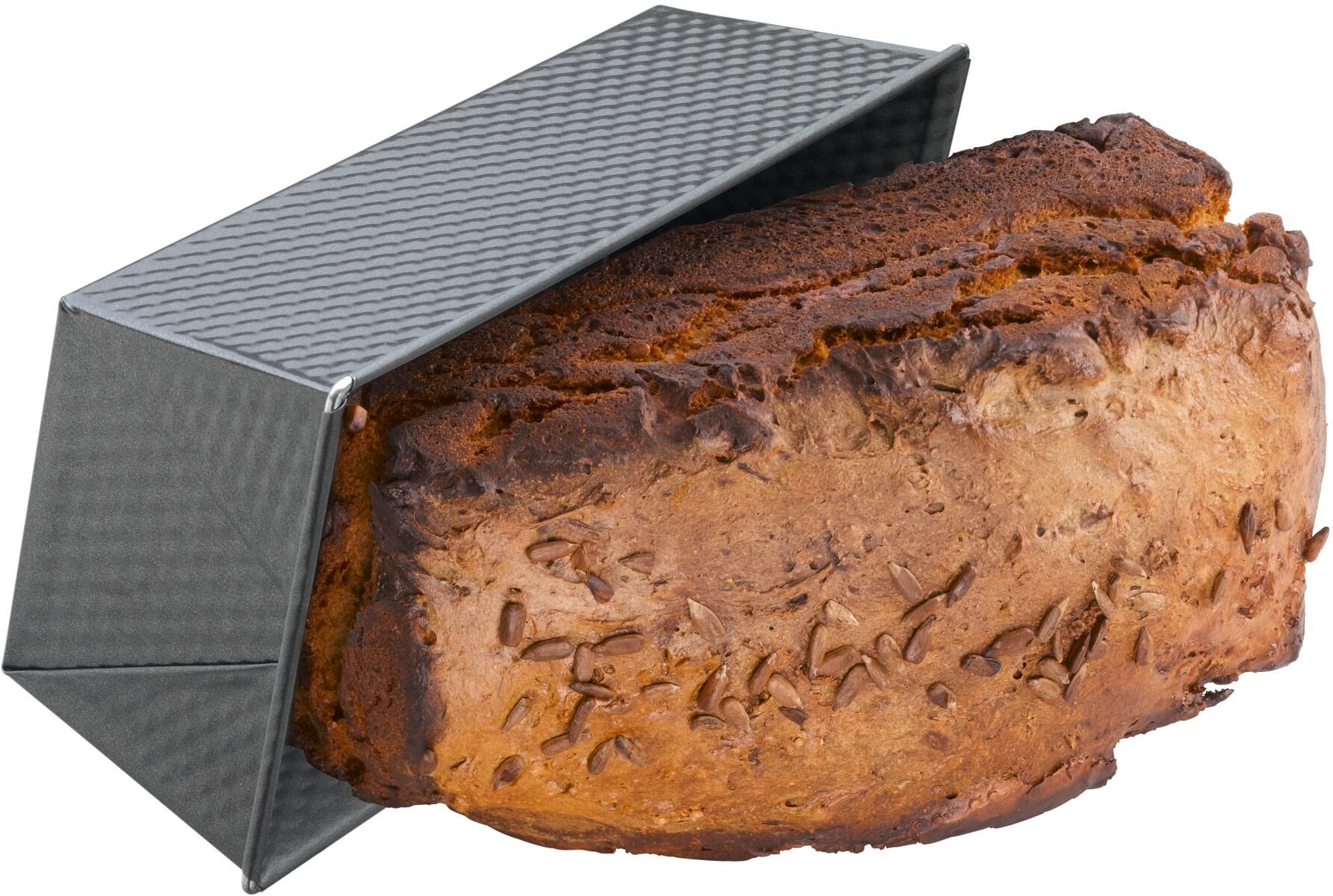 Brotbackform KAISER "30 cm", grau, L:30cm, Stahlblech, Küchenformen, Brotbackform grau B/H/L: 8,5cm x 30cm
