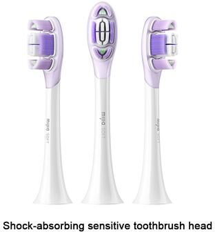 Inspire Daily Merch Sonic Sweep Vibration Electric Toothbrush Replacement Head Original Brush Heads sensitive 3 Pcs