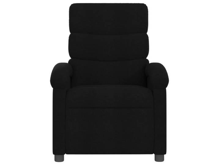Fauteuil inclinable - SALUTUYA - BD2760 - Tissu 100% polyester - Noir - Confortable et design