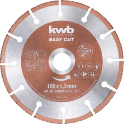 kwb EASY-CUT HM Trennscheibe 150mm 790640