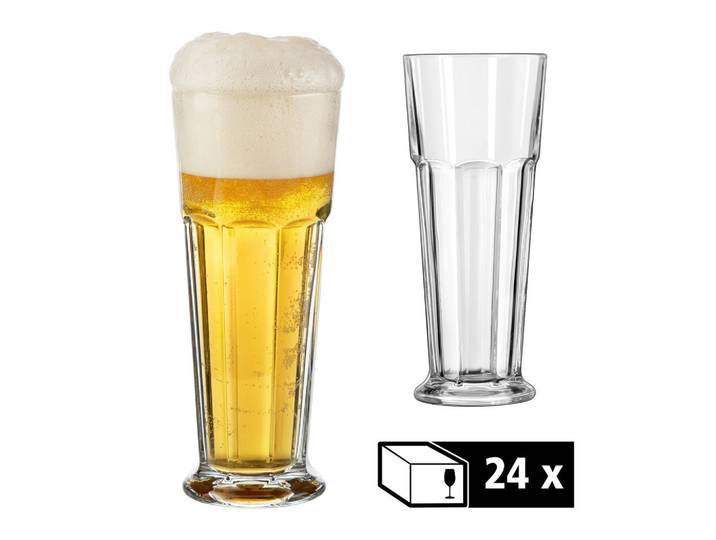 Gläserset Gibraltar, Klar, Glas, 24-teilig, 20 cm, Essen & Trinken, Gläser, Gläser-Sets