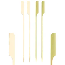 900x Fingerfood Spieße "Golf" aus Bambus 25cm