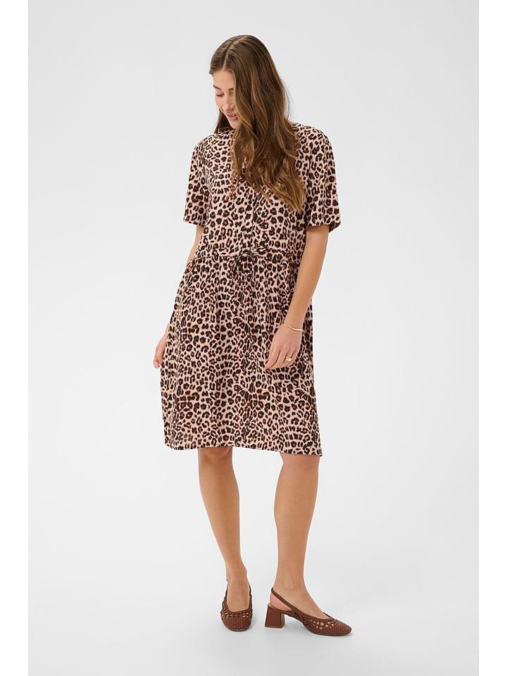 Kaffe Kleid in Beige - 46
