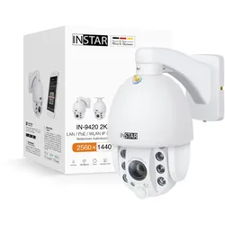 INSTAR Überwachungskamera IN-9420 2K+ / POE + WLAN Weiß