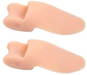 Uplifted Finds Soft Big Toe Corrector Set For Bunion Relief And Night Support skin Color