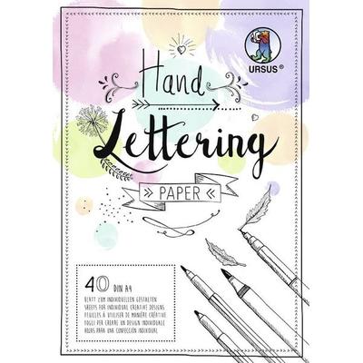 Handlettering-Block 'Pastell-Mix', DIN A4
