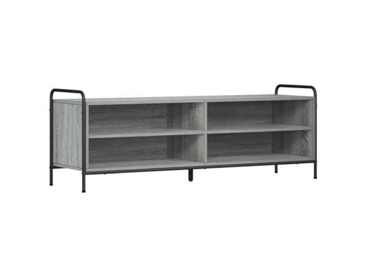 vidaXL TV-Schrank 140 x 39,5 x 50 cm Sonoma-Grau Holzwerkstoff Klare Linien und minimalistische Details, Bietet viel Platz für deine Sachen, Aus verzinktem Stahl für lange Haltbarkeit