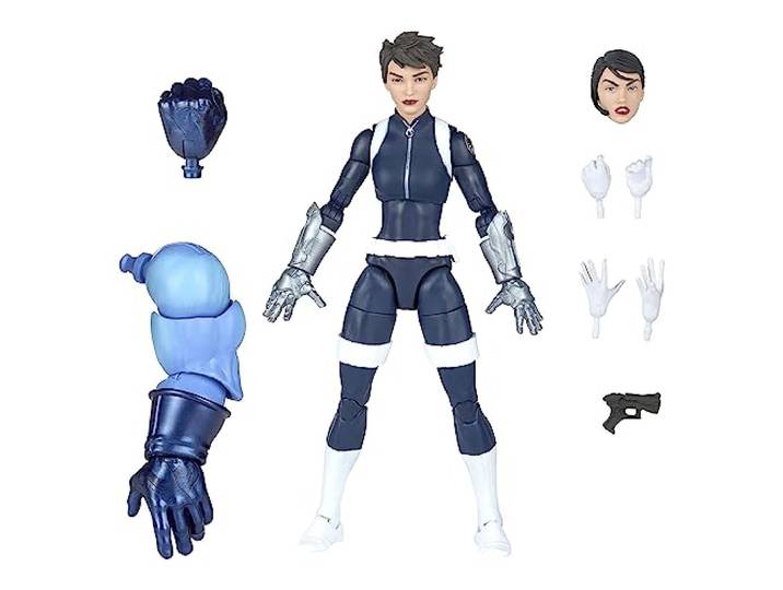 Marvel Legends Series Marvel's Quake-verzamelactiefiguur van 15 cm uit de stripboeken, 5 accessoires