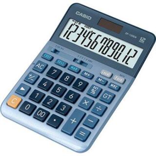 CASIO DF-120EM Tischrechner blau