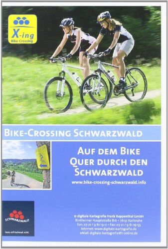 digitale Kartografie Frank Ruppenthal GmbH - Bike-Crossing Schwarzwald: Auf dem Bike quer durch den Schwarzwald - Preis vom 30.09.2026 09:01:18 h