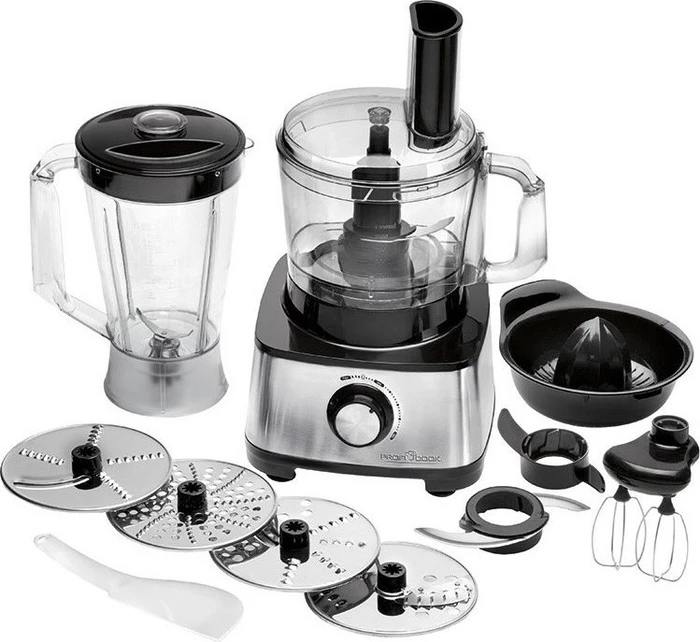Profi Cook Kompaktküchenmaschine PC-KM 1063 edelstahl/schwarz