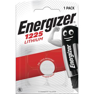 Energizer Knopfzelle CR1225, 48 mAh, Lithium