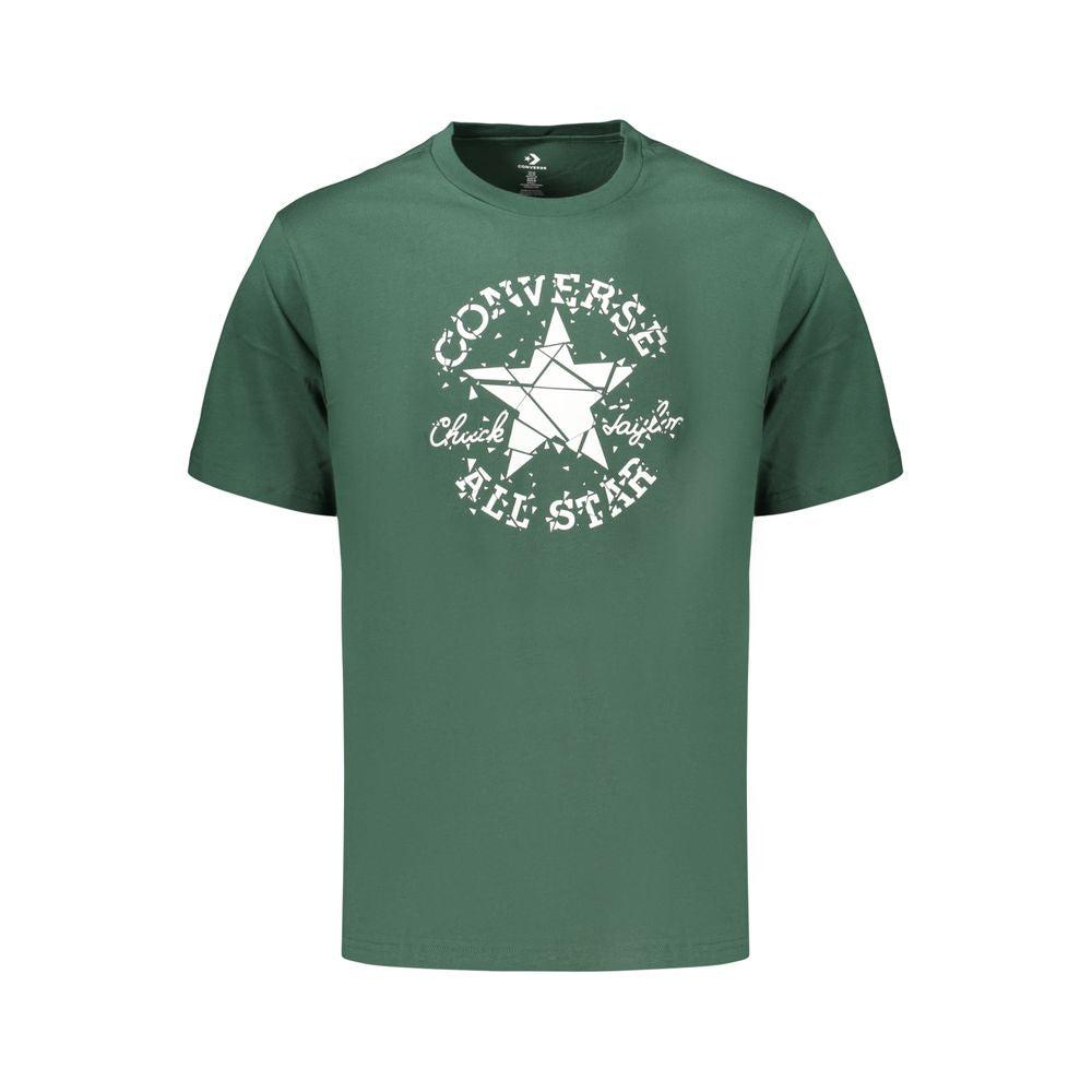 Converse Groene Katoenen Heren T-Shirt
