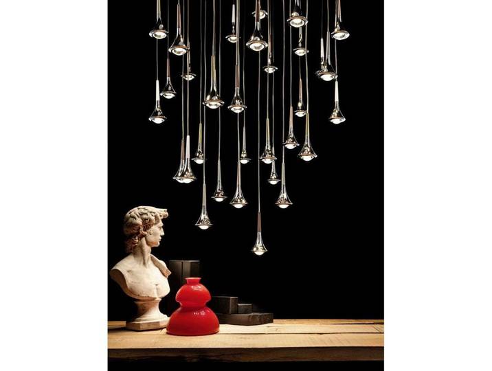 Rain Pendelleuchte 2700K Rosa Gold - Lodes - Aluminium