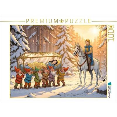CALVENDO Puzzle Der Prinz bewundert den gläsernen Kasten | 1000 Teile Lege-Größe 64 × 48 cm Foto-Puzzle für glückliche Stunden
