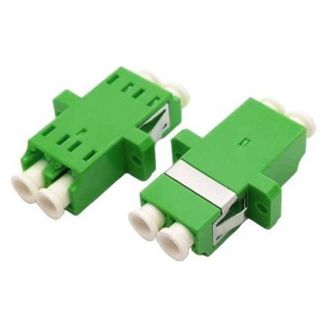 Tecline LWL Kupplung, LC/APC 8° / LC/APC 8° Duplex, OS2, grün (20500043)