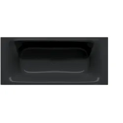 Kaldewei NUIO DUO Badewanne, schwarz matt 100, 1900x900 mm, flacher Rand, mit Schallschutz