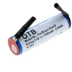Akku für RS-MH 3941, Akku-Typ RS-MH 3941, 2N-600AE, 2,4 V, 1100 mAh