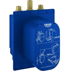 GROHE UP-Einbaukasten Eurosmart CT Wandeinbau, mit Mischung, für Selbstschluss-FMS