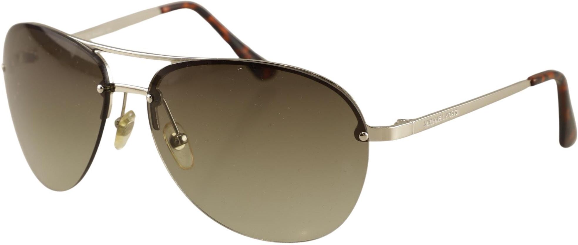Michael Michael Kors Damen Sonnenbrille, Silber - Second Hand