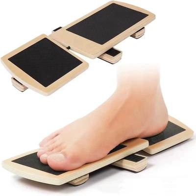 Healfit Counter Ankle Stretcher Single Leg, Wooden Balance Board Proprioception Training, Anti Slip Ballet Home Gym Ankle Stretcher Single Leg, Wooden Balance Board Proprioception Training, Anti Slip Ballet Home Gym