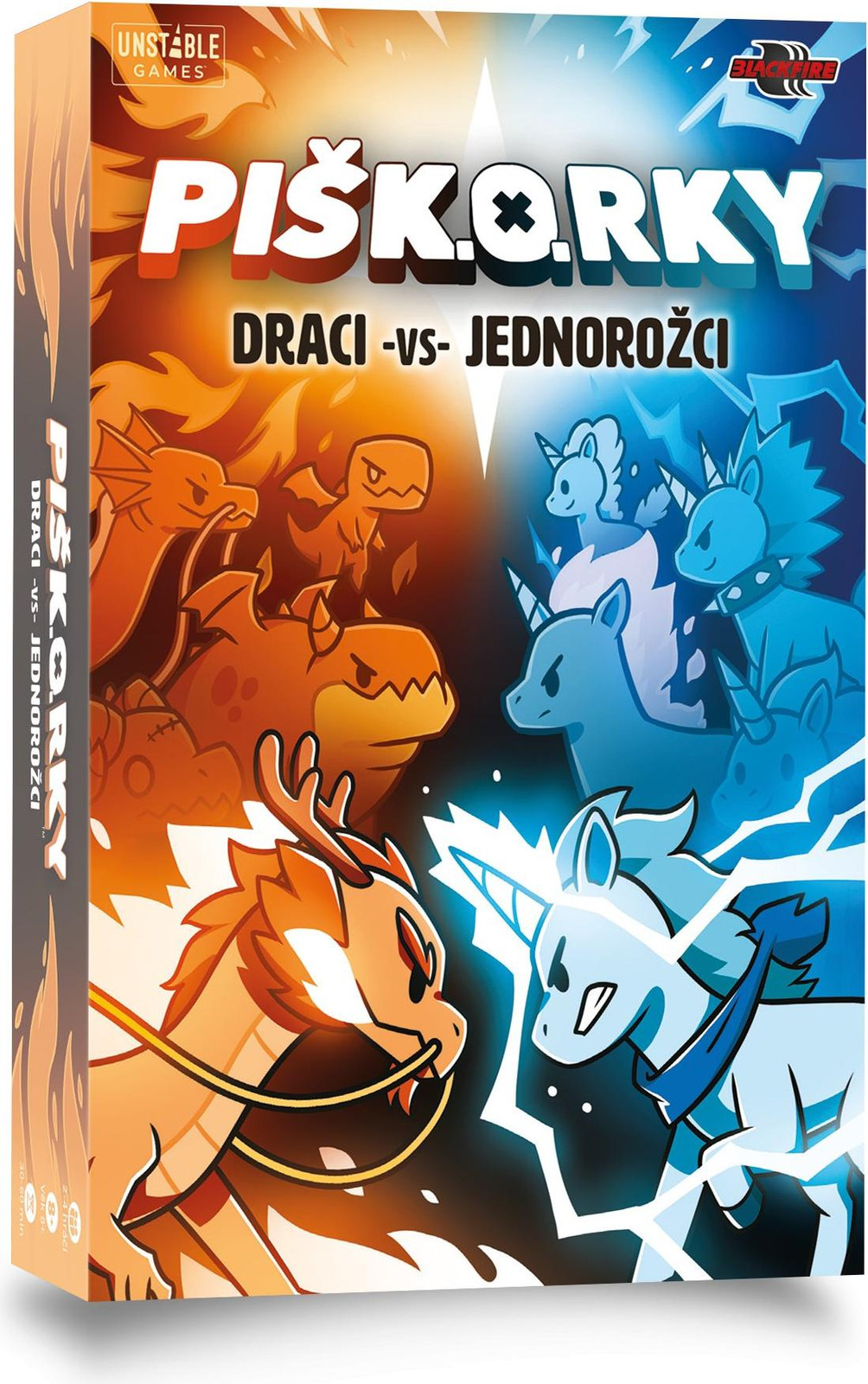 TeeTurtle PIŠK.O.RKY: Draken versus Eenhoorns