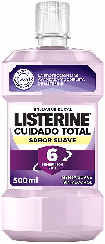Listerine Total Care Zero 0% alcohol enjuague bucal 500 ml