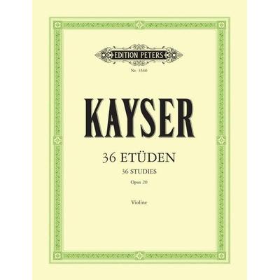 36 Etüden op. 20 'Für die Violine'' -