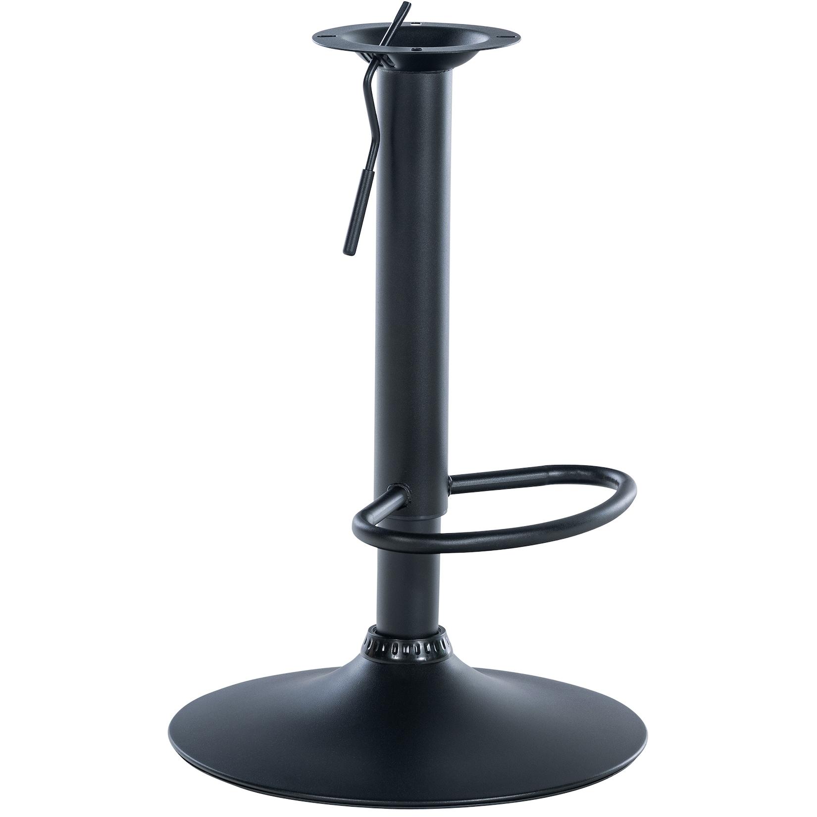 CLP XL Gestell für Barhocker 8 x 8 cm Farbe: schwarz, Größe: 8 x 8 cm