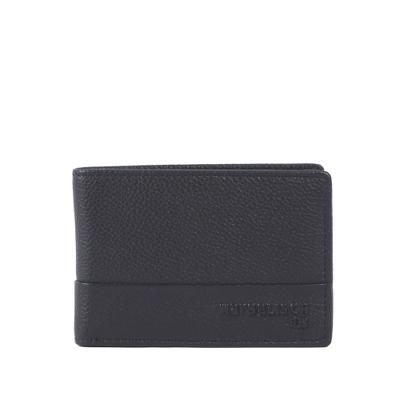 Mini Geldbörse MARGELISCH "Marcello 3", Herren, schwarz, Leder, Kleinlederwaren, aus LWG zertifiziertem Leder