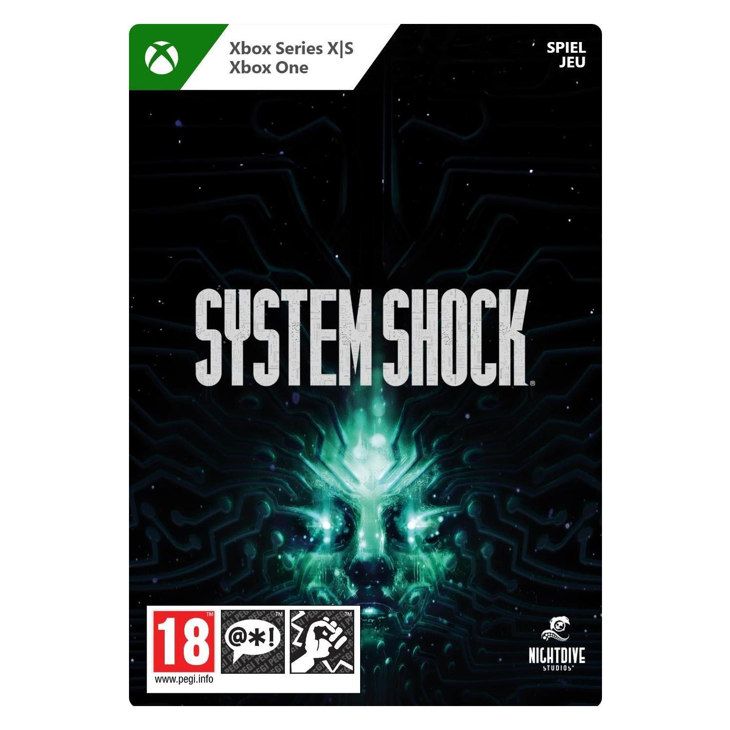 Microsoft Xbox System Shock Download Code (G3Q-02278)