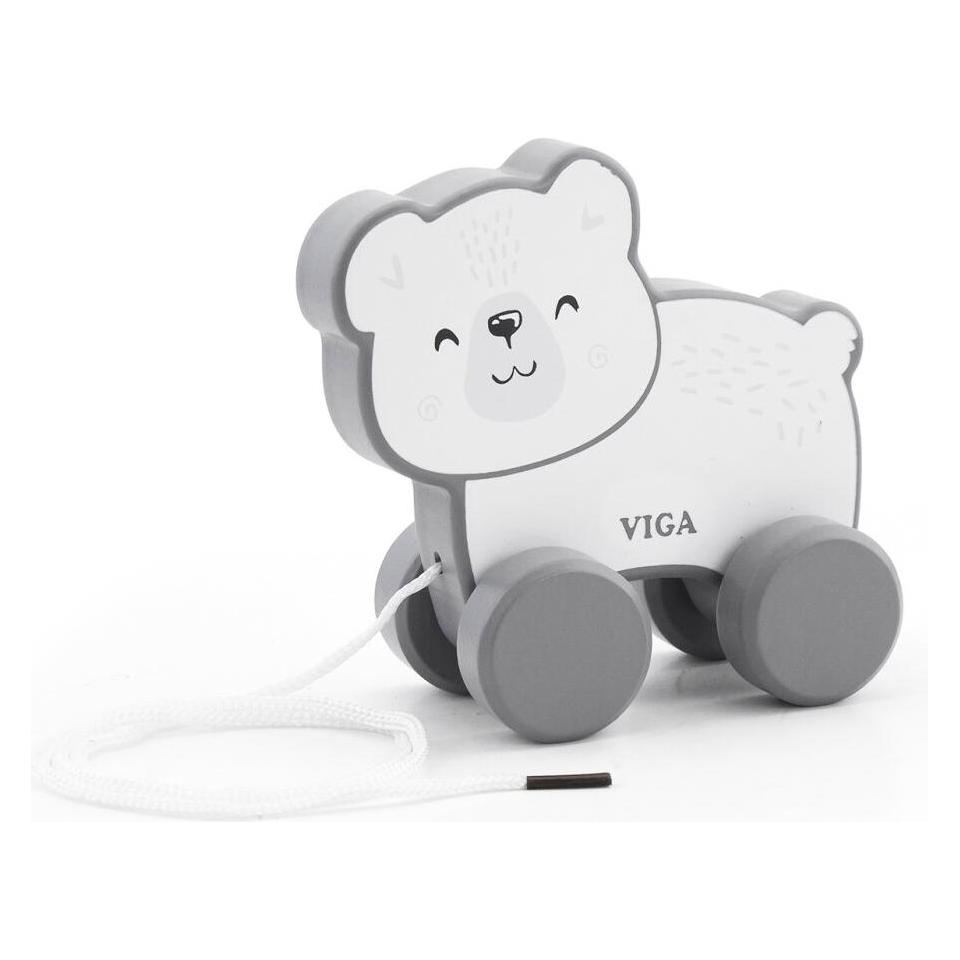 Viga Toys Viga 44001 PolarB Pull Along - Eisbär (6971608440014)
