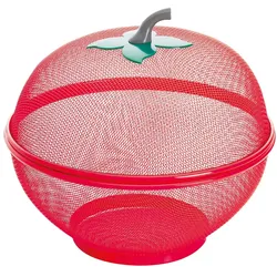 Excelsa Obstkorb Apple Basket Stahl rot