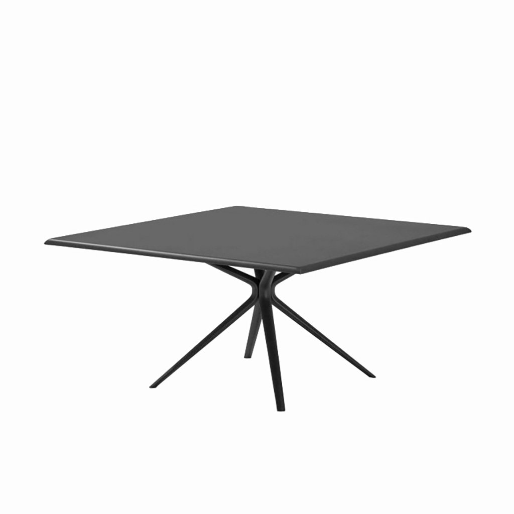 Fast Moai Tisch quadratisch (schwarz (2, Black)) schwarz (2, Black) 92Q14A-2
