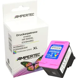 Kompatible Tinte ersetzt HP CC644EE 300XL CMY