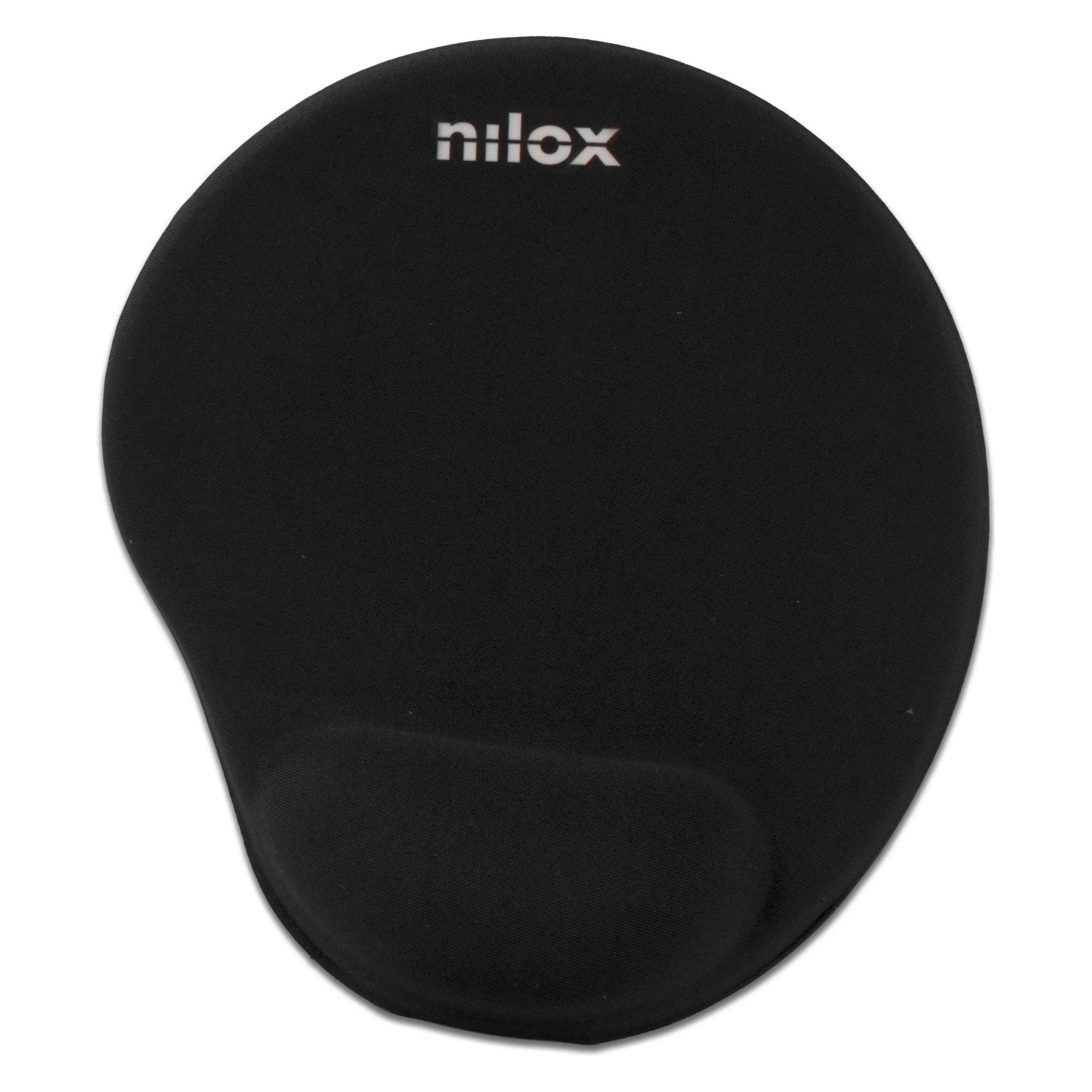 Nilox Ergonomic Mouse Pad Black Nxmpe01 (NXMPE01)
