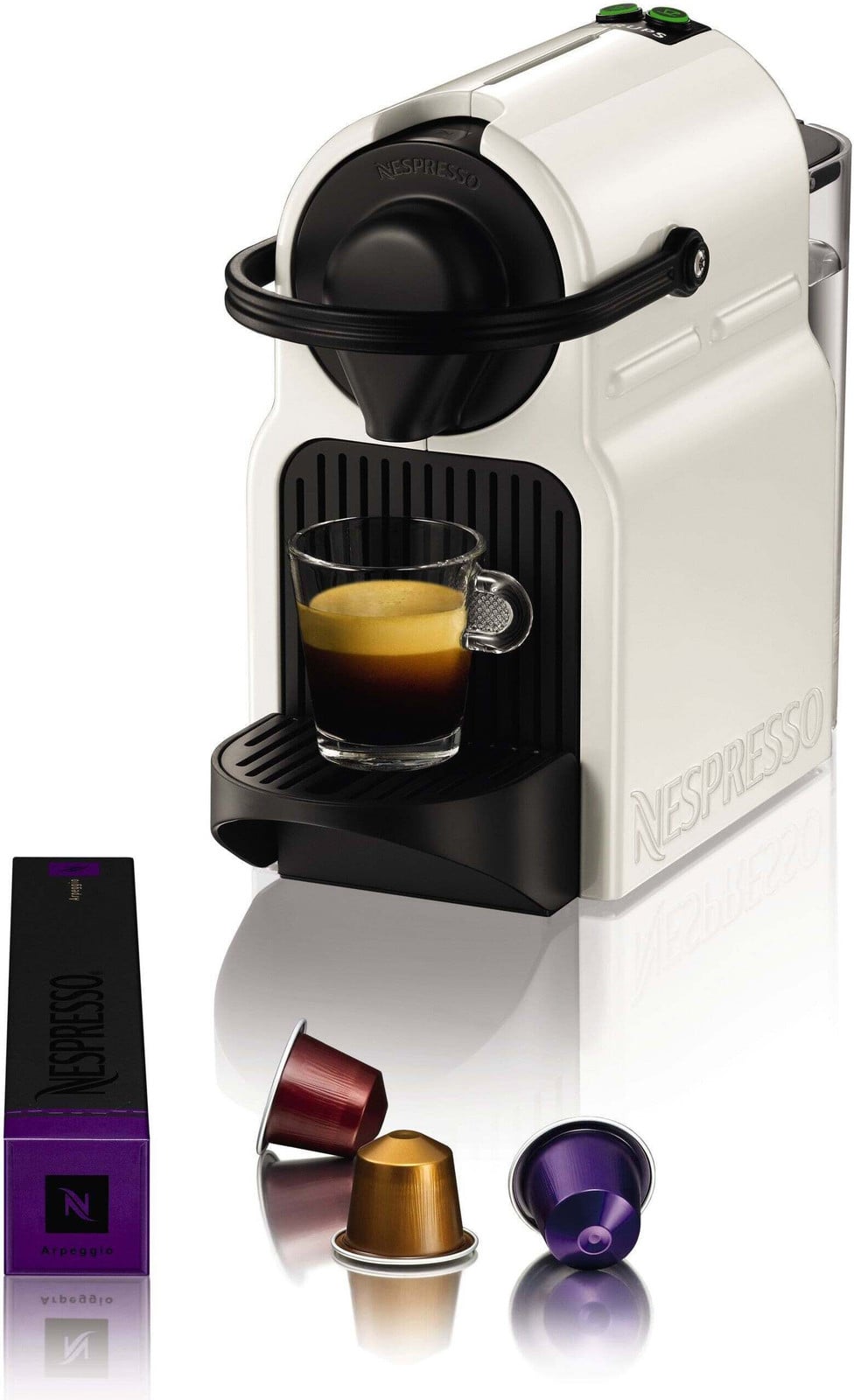 Nespresso Original Inissia Krups Koffiezetapparaat met capsules - Wit