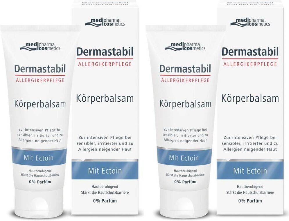 medipharma cosmetics Dermastabil hautberuhigender Körperbalsam 2x 2x200 ml Creme