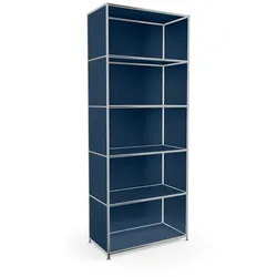 Aktenregal System 4 Metall Violettblau