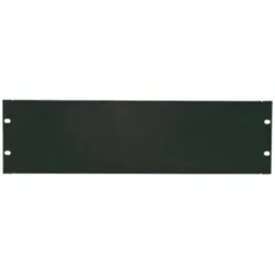 LogiLink 19" Geschlossenes Blindpanel 4HE, schwarz,  (PN104B), Serverschrank Zubehör, Schwarz
