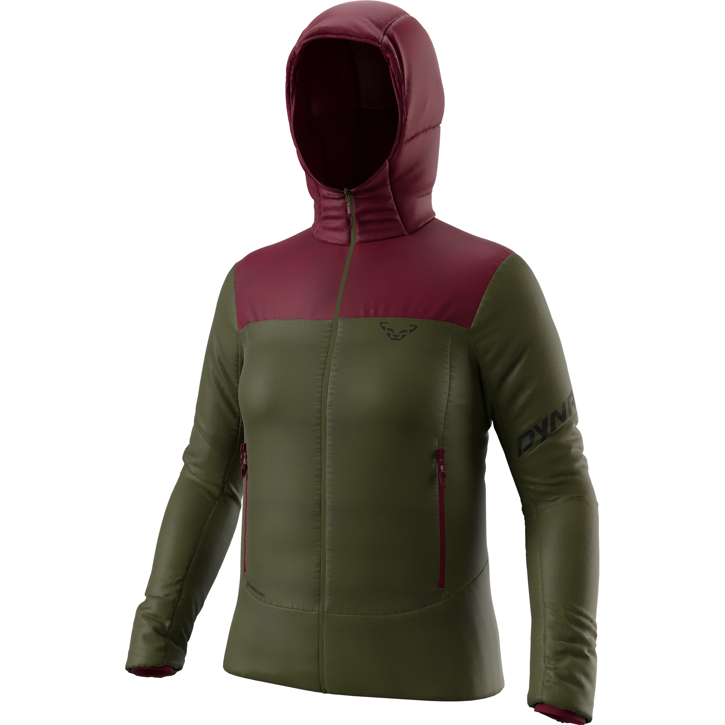 Dynafit Radical PRL Damen Isolationsjacke oliv Größe S Trekking Windabweisend Wasserabweisend
