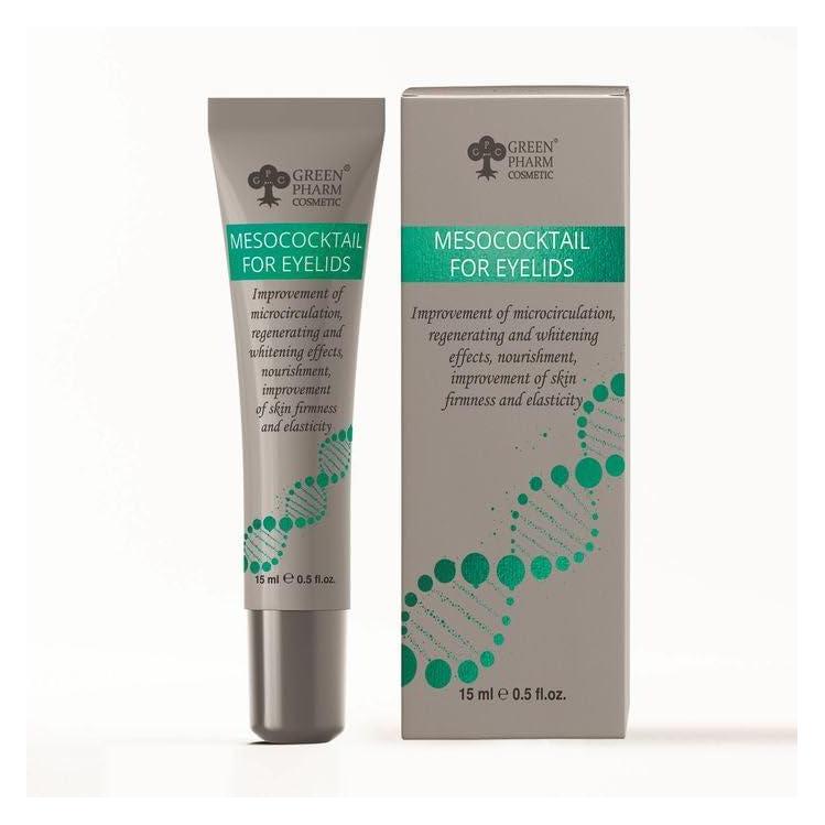 Eveline GREEN PHARM COSMETICS Eyelids Mesococktail koktajl pod oczy 15ml (Augenpflege Serum, 15 ml, Tag) (OTHER)
