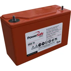 EnerSys PowerSafe SBS 15 Reinblei-Akku 12V 14Ah – 2x M6-Innengewinde