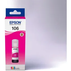 Epson Original EcoTank 106 Nachfülltinte - magenta (C13T00R340)