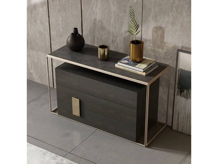 Commode de rangement avec tiroirs, style luxe léger, cloison de rangement, armoire de rangement, commode, meubles de salon, meubles de maison