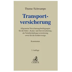Transportversicherung, Fachbücher von Dieter Schwampe, Karl-Heinz Thume, Henning C. Ehlers, Harald de la Motte
