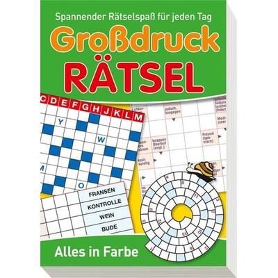 Großdruck-Rätsel, Taschenbuch von , Naumann & Göbel, 978-3-625-13192-2